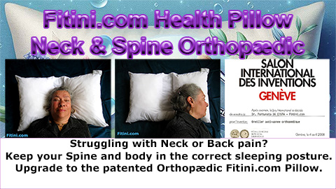 Fitini Cushions & pillows are the best patented pillows for your Beauty: best antisnoring pillows, best antisnore pillows, antiapnoea pillows, antiapnea pillows, ageing pillows, insomnia pillows, back pain pillows | Sleep like an Angel!